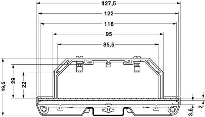Phoenix contact 2735438 UM122-PROFIL 235CM Корпус для электроники