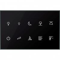 Schneider Electric LSSMBU10NS ОБРАЗЕЦ Стеклянный сенсорный выключатель GTP, 10 кнопок