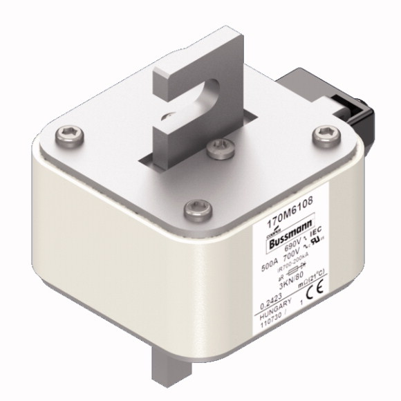 170M6108 Быстрый предохранитель 500A 690V 3KN/80 AR UC