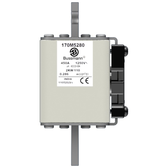 170M5280 Быстрый предохранитель 450A 1250V 2KW/110 AR