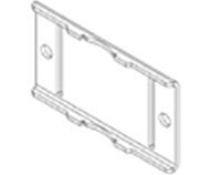 OPTEX BXS POLE MOUNT PLATE