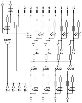 Phoenix contact 2905935 UM-FLK10/AI/FU/ROC800 Пассивный модуль