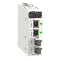 Schneider Electric BMXNRP0200RU Оптоволоконный повторитель RIO в шасси Modicon X80