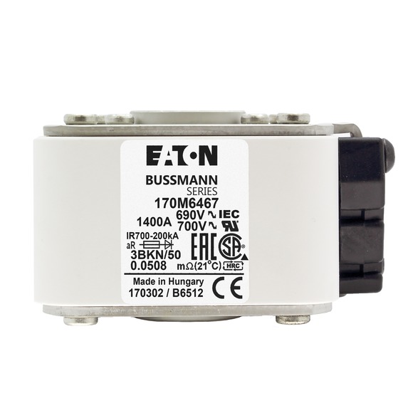 170M6467 Быстрый предохранитель 1400A 690V 3BKN/50 AR UC