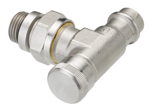 003L1825 Клапан запорный радиаторный Danfoss RLV-15 Press, угловой