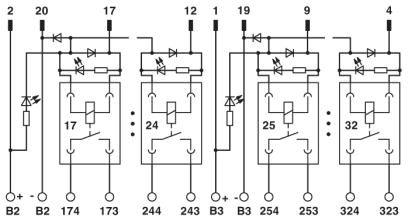 Phoenix contact 2962926 UM 45-16RM/MR-G24/1/E/PLC Активный модуль