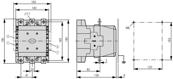 139547 DILM225A/22(RAC240) КОНТАКТОР MOELLER / EATON (арт.139547)
