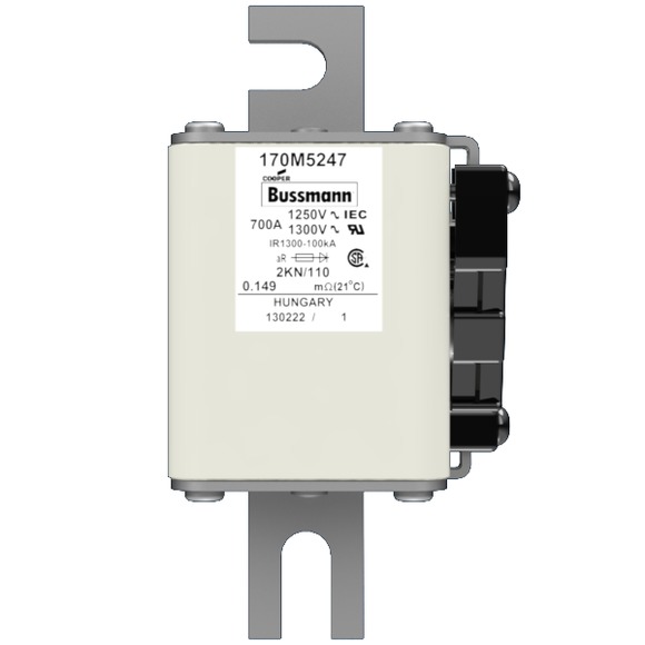170M5247 Быстрый предохранитель 700A 1250V 2KN/110 AR CU