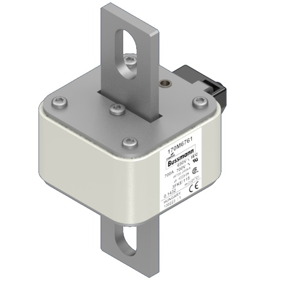170M6761 Быстрый предохранитель 700A 690V 3FKE/115 AR UC