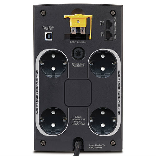 ИБП APC Back-UPS 1400 ВА, 230 В BX1400U-GR