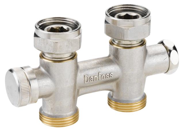 003L0240 Запорно-присоединительный клапан Danfoss RLV-KD 1/2''x3/4'' прямой