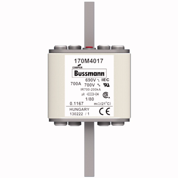 170M4017 Быстрый предохранитель 700A 690V 1/80 AR UC