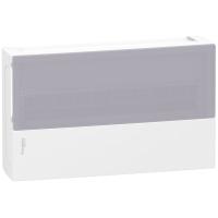 Schneider Electric MIP12118T MINI PRAGMA ЩИТ НАВЕСНОЙ С ДЫМЧАТОЙ ДВ. 1РЯД/18МОД,IP40,IK07,63А,2 клеммы,Италия