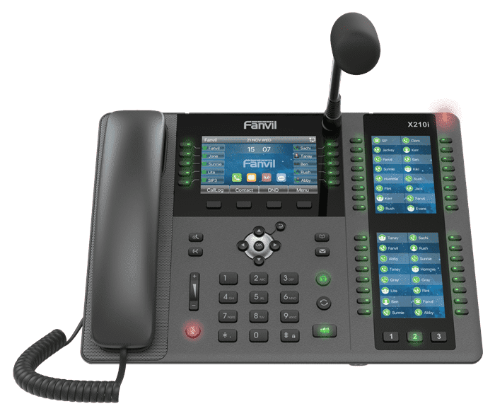Fanvil X210i - консольный телефон с функцией пейджинга