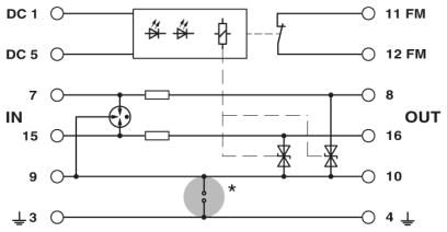 Phoenix contact 2920117 PT 2X1-12DC/FM-ST Штекерный модуль для защиты от перенапр-й