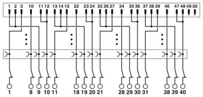 Phoenix contact 2909893 FLKM 50/KDS3-MT/PPA/S7-1500 Интерфейсный модуль