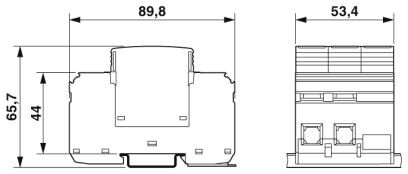 Phoenix contact 2800628 VAL-MS 1000DC-PV/2+V Разрядник для защиты от импульсных перенапряжений, тип 2