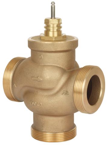 065Z0159 3-ходовой седельный клапан Danfoss VRB3 Ду=40, kvs=25 наружняя резьба