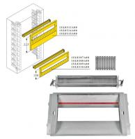 ABB 1SL0314A00 DIN-рейка+пластрон H=225мм для шкафа GEMINI (Размер4-5)