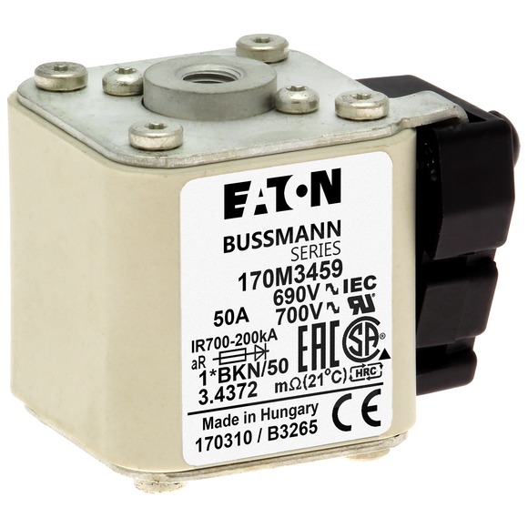 170M3459 Быстрый предохранитель 50A 690V 1*BKN/50 AR UC