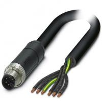 Phoenix contact 1414953 SAC-6P-M12MSM/ 3,0-PUR PE Силовой кабель