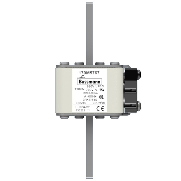 170M5767 Быстрый предохранитель 1100A 600V 2FKE/115 AR UC