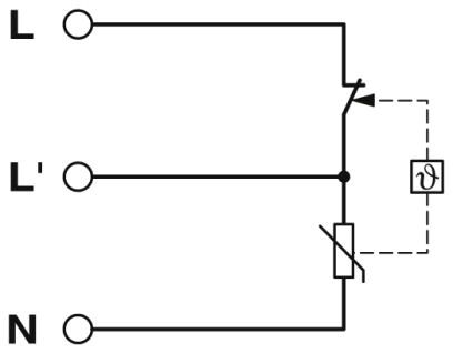Phoenix contact 2906100 BLT-T2-320-UT Разрядник для защиты от импульсных перенапряжений, тип 2