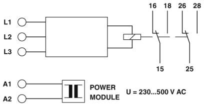 Phoenix contact 2885249 EMD-FL-3V-690 Контрольное реле