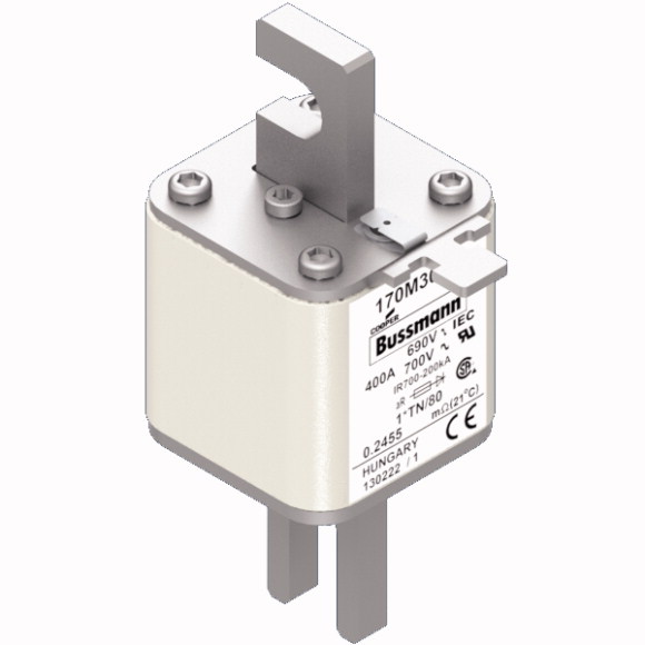 170M3069 Быстрый предохранитель 400A 690V 1*TN/80 AR UC