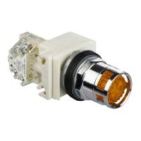 Schneider Electric 9001K3L7AH13 КНОПКА С ПОДСВ. 30ММ ЖЕЛТАЯ, 230В