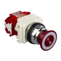 Schneider Electric 9001KR9P38RH25 КНОПКА 30ММ 120В КРАСНАЯ ГРИБОВИДНАЯ 9001KR9P38RH25