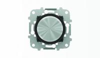 ABB 2CLA866000A1501 Механизм электронного универсального поворотного светорегулятора 60 - 500 Вт, серия SKY Moon, кольцо чёрное стекло
