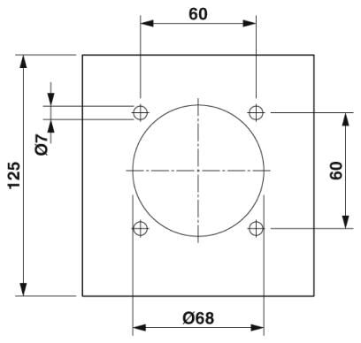Phoenix contact 1050941 EV-GBM3SL12-3AC32A-0,7M6,0E10T Сетевая зарядная розетка