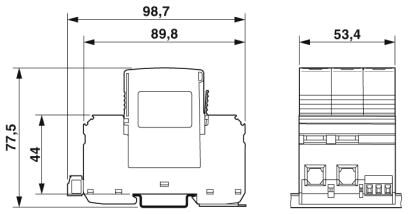 Phoenix contact 2910358 VAL-US-120/65/2+1-FM Устройство защиты от перенапряжений, тип 1/2