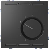Schneider Electric MTN5763-6034 D-Life ТЕРМОРЕГУЛЯТОР с центр. пл. с перекл. конт.24В, АНТРАЦИТ, SD