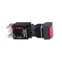 Schneider Electric XB6CF4B5B КНОПКА 16ММ 12-24В КРАСНАЯ С ПОДСВЕТКОЙ XB6CF4B5B