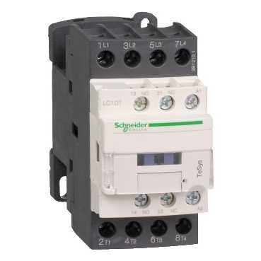 КОНТАКТОР D 4P (4НО), АС1 20 А, НО+НЗ, 24V 50/60 ГЦ,