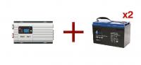 Комплект Ecovolt PRO 3024 + гелевый аккумулятор HMG-12-100  2