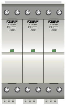 Phoenix contact 2905871 FLT-SEC-H-T1-3C-264/25-FM Комбинированный разрядник типа 1/2