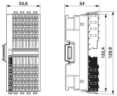 Phoenix contact 2688048 AXL F DO16/3 2F Модуль ввода-вывода