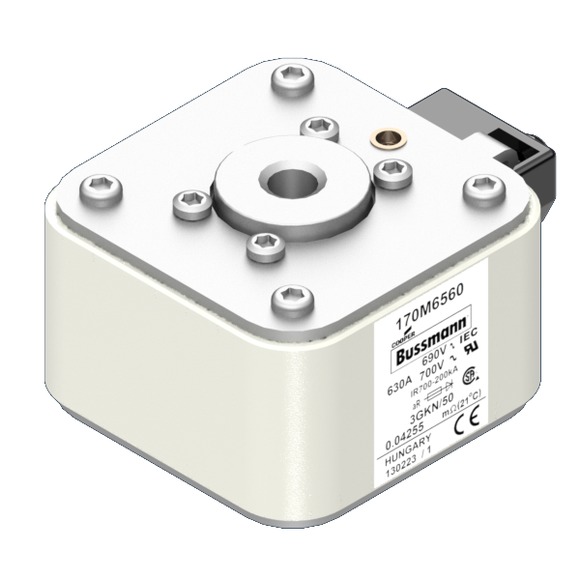 170M6560 Быстрый предохранитель 630A 690V 3GKN/50 AR UC