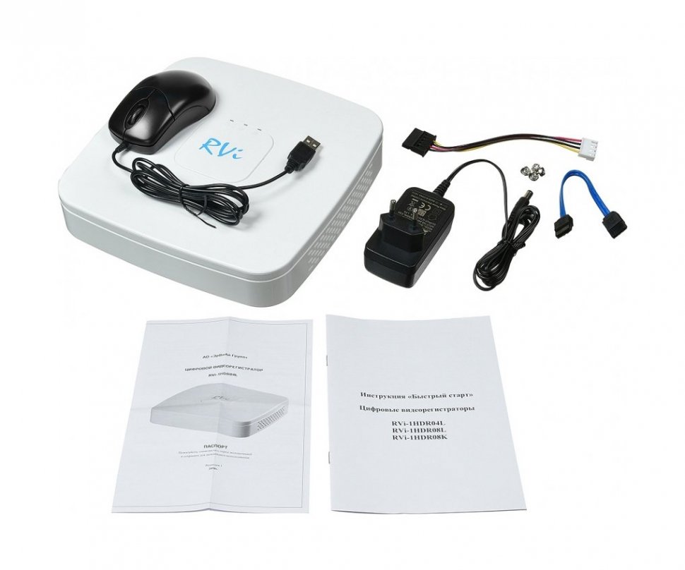 RVi-1HDR04L, 4 канальный мультиформатный (CVBS, CVI, TVI, AHD, IP) видеорегистратор