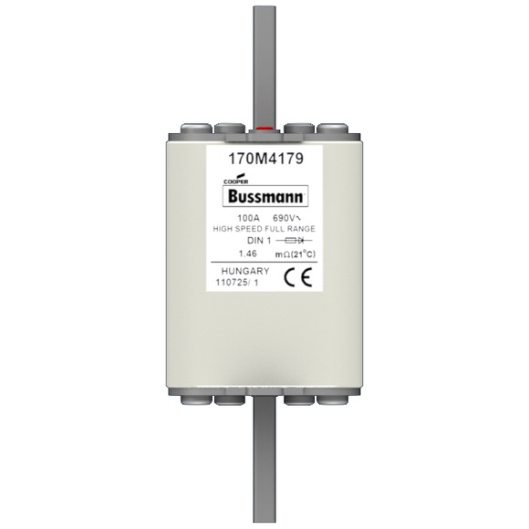 170M4179 Быстрый предохранитель 100A 690V DIN 1 GR