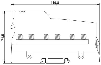 Phoenix contact 2861506 IBS IL 24 BK RB-LK-PAC Устройство сопряжения с шиной
