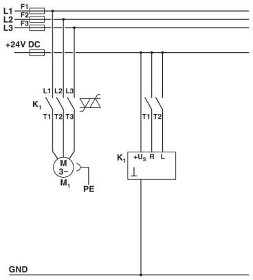 Phoenix contact 2904678 ELR H5-I-SC-24DC/500AC-9-SP Гибридный пускатель
