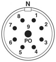 Phoenix contact 1595468 RC-09P1N8AN1Q8 Разъем на кабель