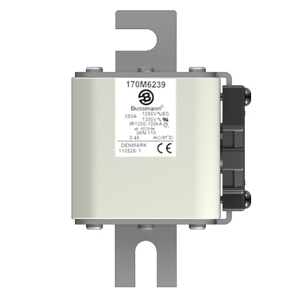 170M6239 Быстрый предохранитель 350A 1250V 3KN/110 AR CU