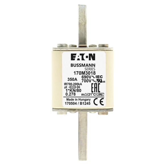 170M3018 Быстрый предохранитель 350A 690V 1*/80 AR UC