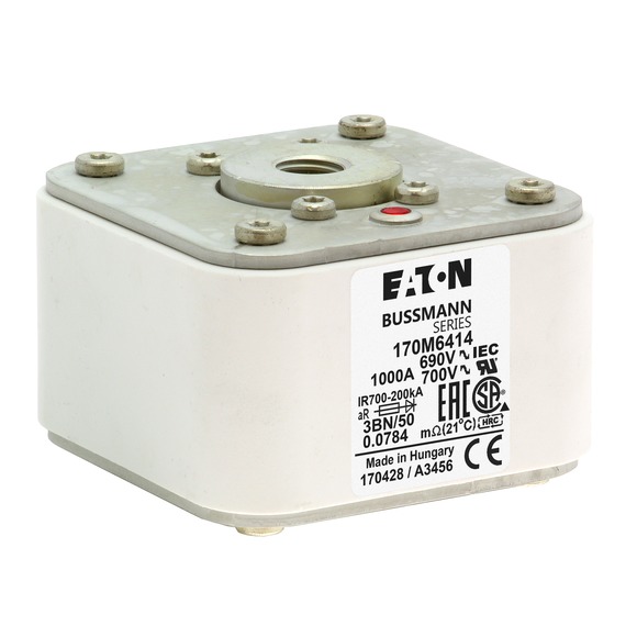 170M6414 Быстрый предохранитель 1000A 690V 3BN/50 AR UC