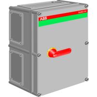 ABB 1SCA022278R1340 Рубильник в боксе OT200KFCC3A до 200А(АС23А) 3х-полюсный, 2НО+1НЗ доп. контакт, пластик, нет 2xфланецII